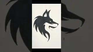 FOX Drawing as Tribal Tattoo