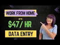 Work From Home Data Entry Jobs Remote Hiring No Degree No Phones