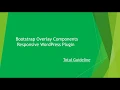 Bootstrap Overlay Components - Responsive WordPress Plugin