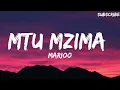 Marioo - Mtu Mzima (Lyrics)