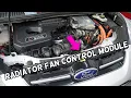 RADIATOR FAN CONTROL MODULE LOCATION REPLACEMENT EXPLAINED FORD C-MAX FORD FUSION LINCOLN MKZ