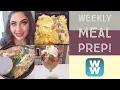WEEKLY WW MEAL PREP COPYCAT PANERA ASIAN SESAME CHICKEN SALAD PUMPKIN PUDDING WEIGHT WATCHERS