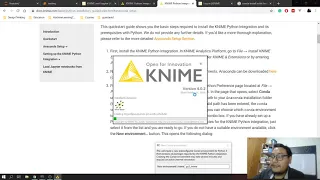 Como integro knime con python