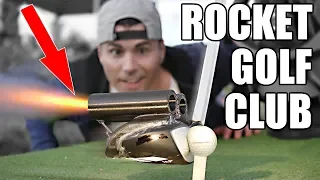 ROCKET POWERED Golf Club at 100,000 FPS