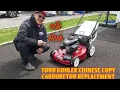 TORO RECYCLER KOHLER 6 75 22 LAWNMOWER CHINESE COPY AUTO CHOKE CARBURETOR SWAP REPLACEMENT REPAIR