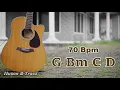 Download Lagu Romantic Slow Pop  Acoustic Guitar Backing Track in G Major | 70 Bpm