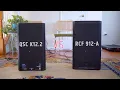 QSC K12 2 vs RCF ART 912-A Which PA Speaker Sounds Better