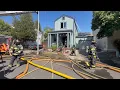 House fire in Santa Rosa s West End neighborhood