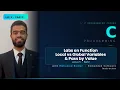 Learn C in Arabic - Labs on function local vs global variables pass by value