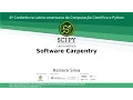 SciPyLA2016 - Software Carpentry