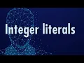 Integer Literals Java coding