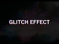 Easy Glitch Text Effect HTML CSS