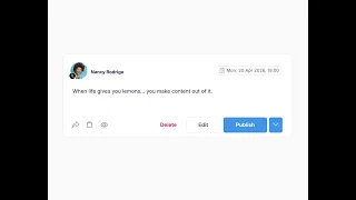 Sharing & deleting posts just got easier!