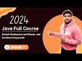 Break And Continue Keywords and Switch Statement Episode 7 Java Full Course