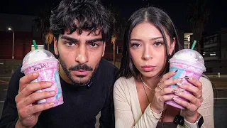 Rawdogmoon and Aishah Sofey Try The Brand NEW Starbucks Drink