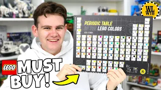 A MUST HAVE for any LEGO Fan - LEGO Periodic Table of Colors