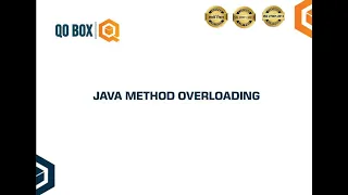 Java Method Overloading QO-BOX