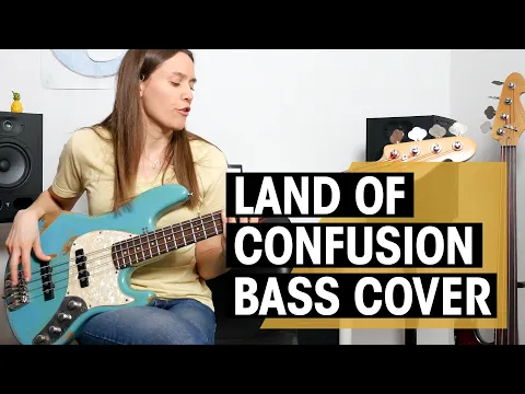 Download MP3 Genesis - Land of Confusion | Bass Cover | Julia Hofer | Thomann