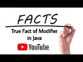 True Fact Of Access Modifier In Java iviewlogicsoftwaretesting3742
