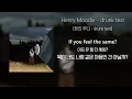 Download Lagu 헨리 무디「drunk text」 / Henry Moodie 「drunk text」 (가사/발음/해석포함)