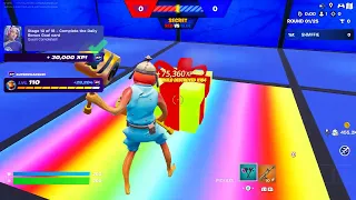 I leaked 2 new secret XP codes on my Fortnite Map