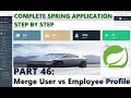 46 - Complete Application in Spring Boot User and Employee profile