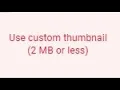 How to resize image for YouTube Thumbnail