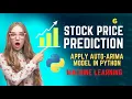Stock price prediction using python Arima model explained EDA Machine learning