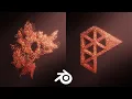 Particle Flow Logo Animation in Blender Geometry Nodes Tutorial