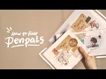 how to find penpals a guide