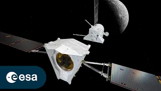 BepiColombo’s Mercury arrival begins (Official ESA broadcast)