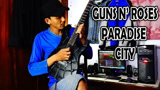 Download Gnr Paradise City Guitar Cover + Electric Guitar Cover | (Dhicky Ambya) MP3