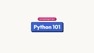 Python 101 Walkthrough