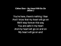Jessie J - My Heart Will Go On Lyrics ( Céline Dion ) The Singer 2018