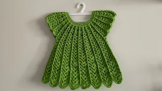 Princess Baby Dress Crochet How to Crochet an Easy Baby Dress