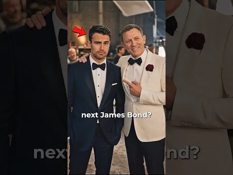 Theo James Wants to Be the Next James Bond?! 👀 #TheoJames #JamesBond