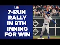 WHAT A COMEBACK Mets score 7 RUNS in the 9th to beat the Phillies 8-7