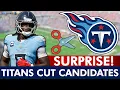 3 SURPRISE Tennessee Titans Cut Candidates Ft Calvin Ridley Tony Pollard More