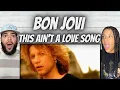 Download Lagu GEEZ!| FIRST TIME HEARING Bon Jovi  - This Ain't A Love Song REACTION