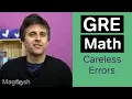 GRE Math Will you Fall for this Careless Quantitative Comparison Error