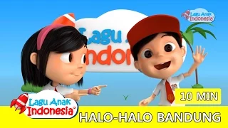 lagu anak anak halo halo bandung nursery rhymes 