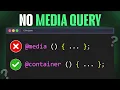 Stop Using Media Queries Try This Modern CSS