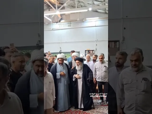 ⁣المرجع السيد صادق الشيرازي عميد الاسرة الشيرازية