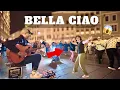 BELLA CIAO | Amazing Spanish Guitar Street Performance | Crowd Went Wild! 🔥
