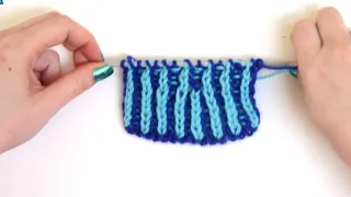 Brioche Knit Tips Brioche Right Slanting Decrease on a purl row