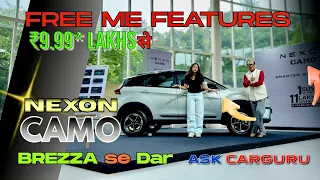 New Features at ZERO cost Tata Nexon Camo Edition Ask CarGuru