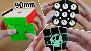GIGANTIC CUBE RUBIK S CLOCK SPOOKY CUBE UNBOXING SpeedCubeShop com