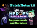 Download Lagu Disney Heroes Battle Mode: Patch Notes 7.5: Improvements and Surprises.  