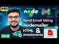 Nodemailer in Node js Send HTML Emails PDF Attachments Send Emails with HTML PDF
