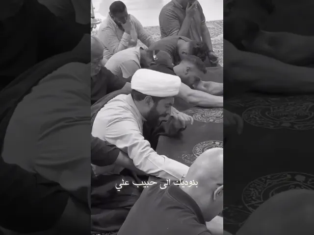 ⁣تشييع الشاب علي فتيل في حرم امير المومنين